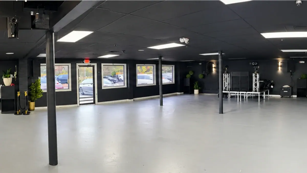 Wide view of the Legacy Events CT main hall
